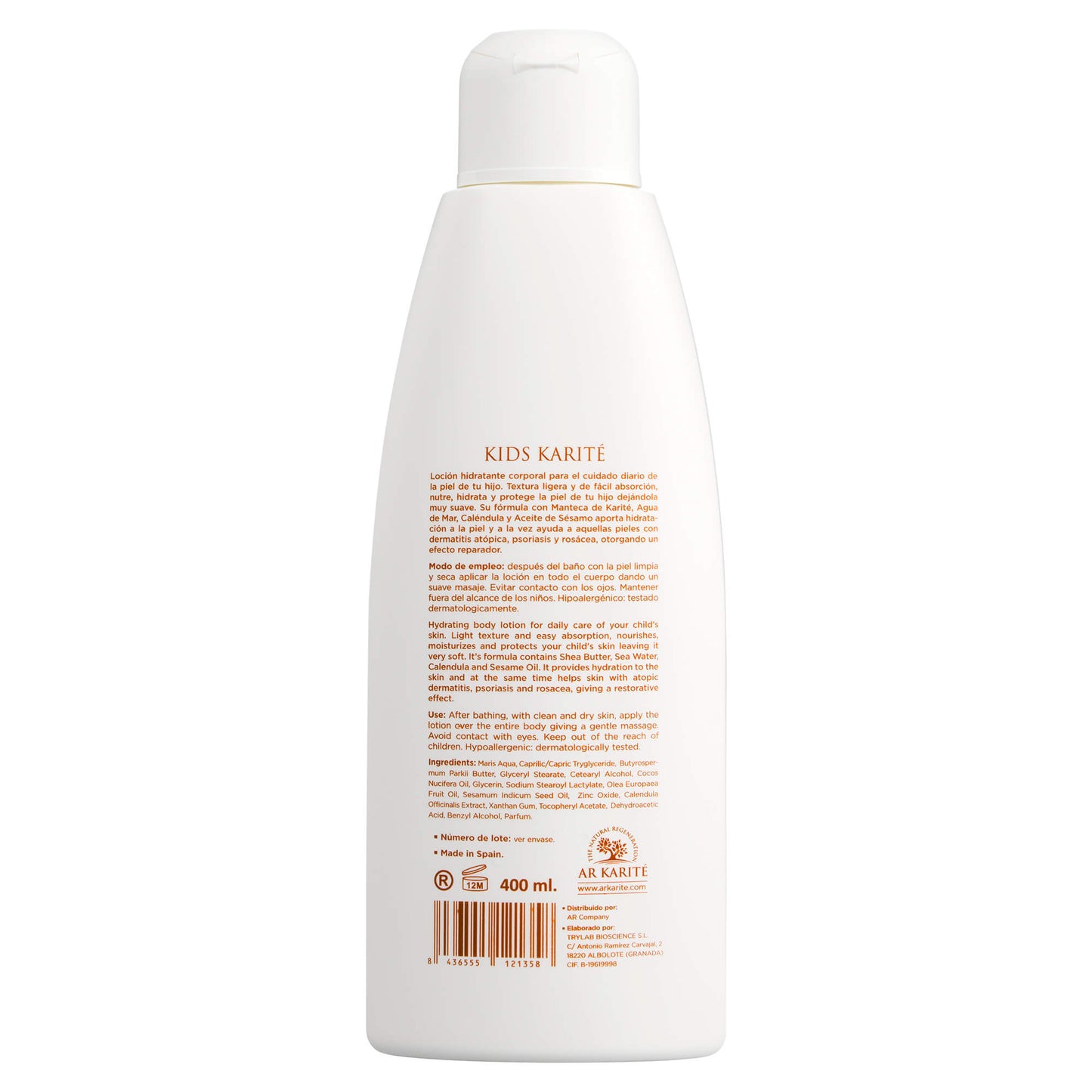 Loción Corporal Kids Karité 400ml